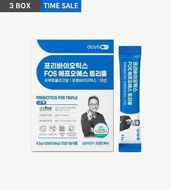 [TIME SALE]프리바이오틱스 FOS 트리플 3개월